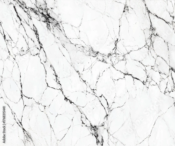 Fototapeta Natural white marble stone texture. Stone ceramic art wall interiors backdrop design. Seamless pattern  panoramic white background from marble stone texture for design