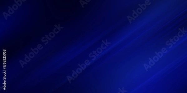 Fototapeta Digitally generated image of blue light and stripes moving fast
