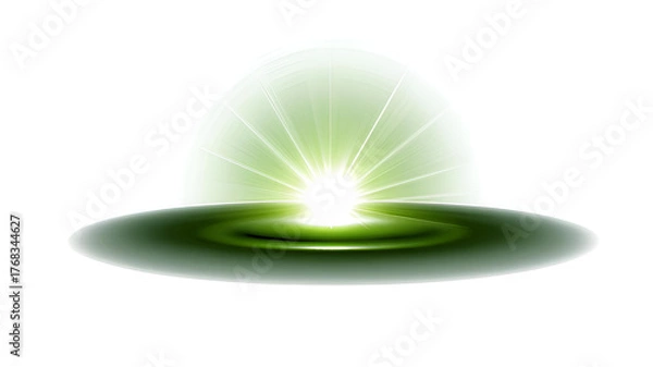 Obraz green abstract background