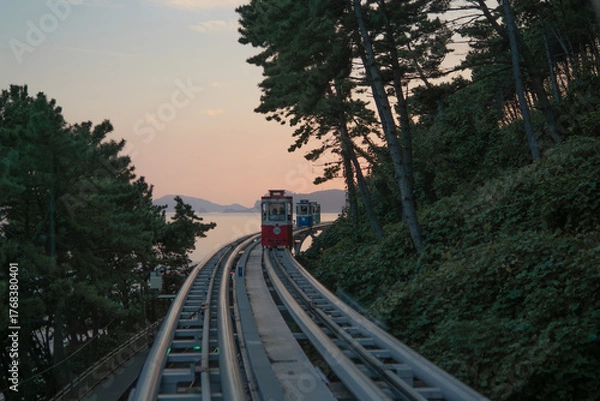 Obraz Twilight Tracks of Busan