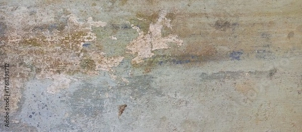 Obraz Abstract Multicolored Peeling Paint Wall Background Texture