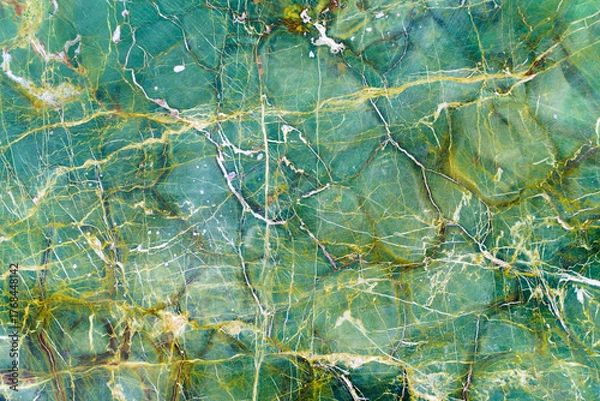 Fototapeta Green Marble Texture background. Natural Elegance of Stone