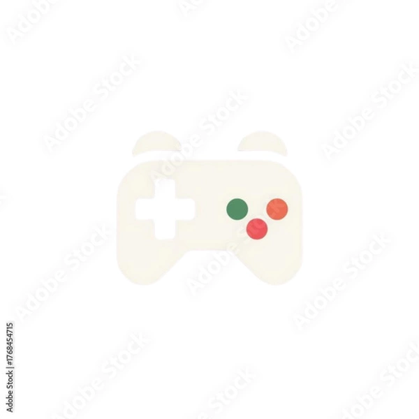 Fototapeta game controller joystick icon