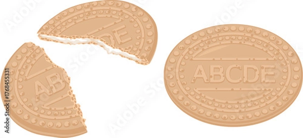 Obraz ゴーフルのイラスト