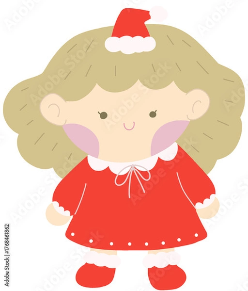 Obraz 크리스마스 소녀