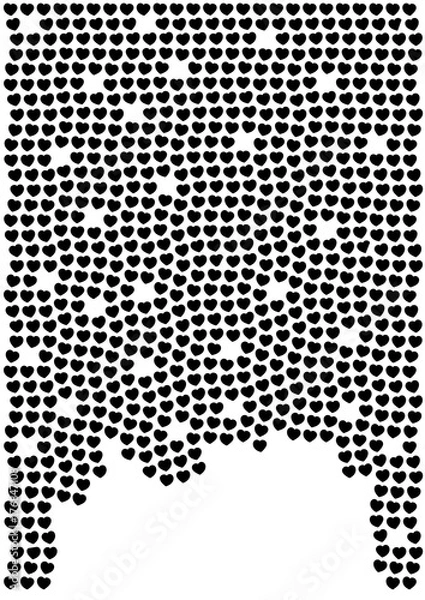 Fototapeta Minimalistic design. Halfton spiral cover A4 format. Vector concentric spiral lines, modern business background. Vertical simple cover for presentation, network, computer technology clean background.