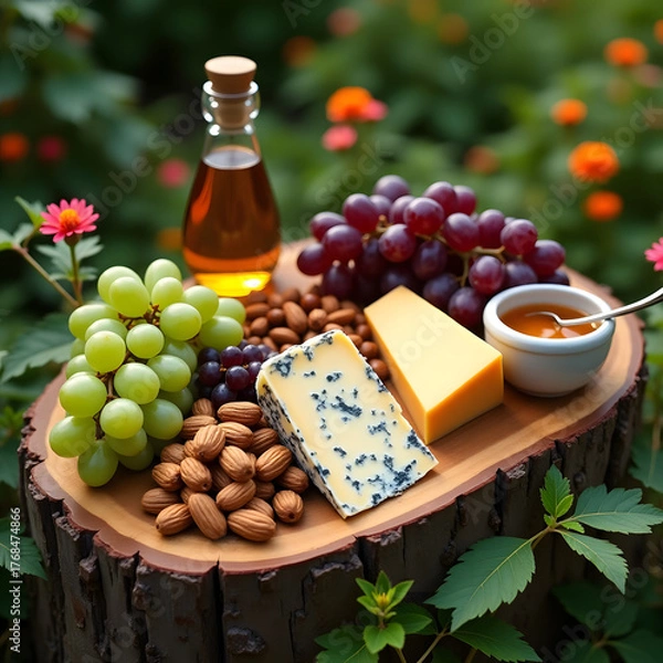 Obraz wine and grapes