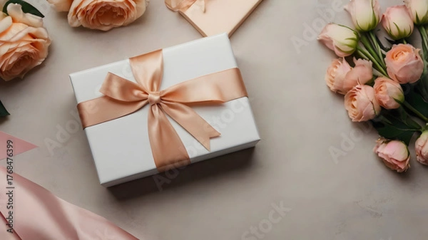 Obraz a gift box