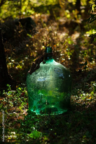 Fototapeta 大型のガラス瓶　アンティーク、