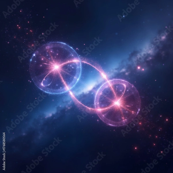 Obraz abstract space background