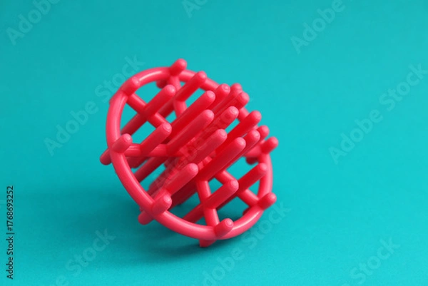 Obraz Plastic cup stirrer for water and juice