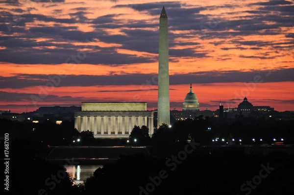 Obraz Skyline Washington DC