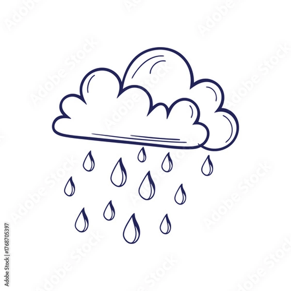 Fototapeta weather icon vector illustration