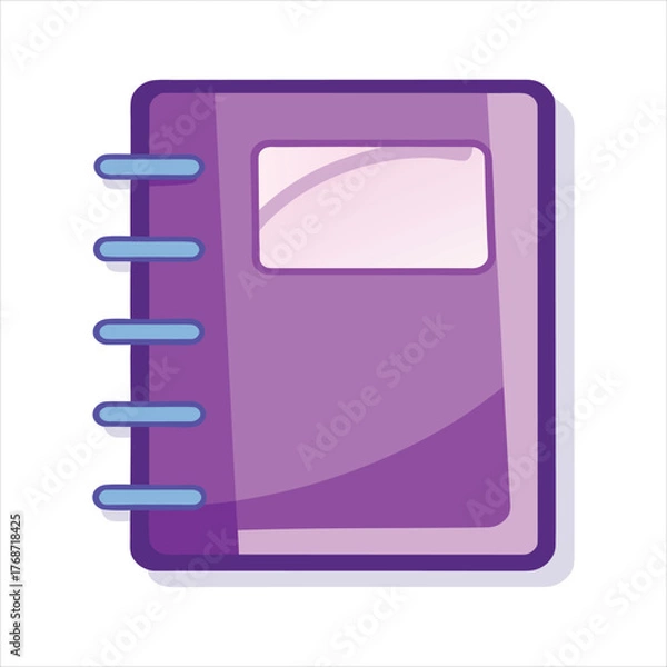 Fototapeta Office Supply Notebook Graphic Design Vector
