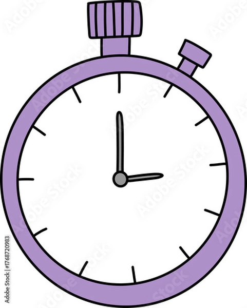 Obraz stopwatch illustration