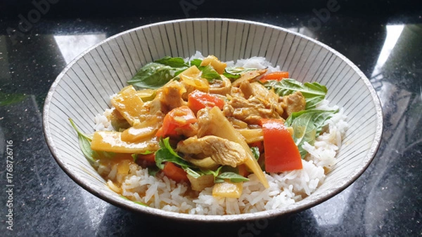 Fototapeta currygericht