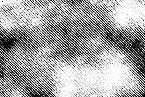 Fototapeta Dark diagonal lines with soft grunge shading and cloudy contrast on a transparent background.