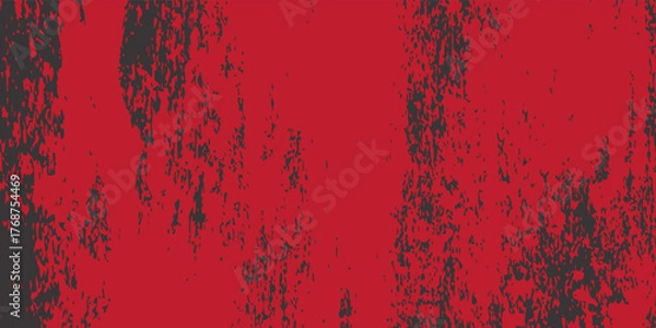 Fototapeta Dark grunge  horror scary background. black red horror image grunge  texture