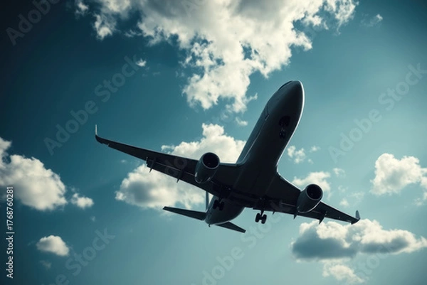 Obraz Soaring Through Azure Skies Now