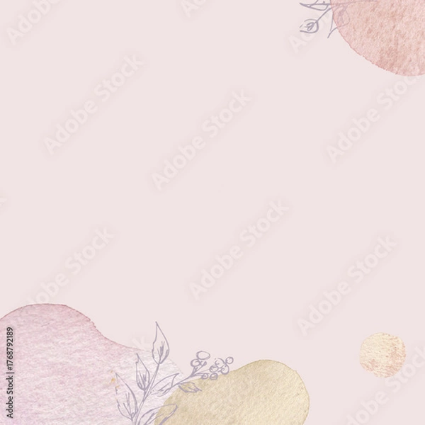 Obraz watercolor background