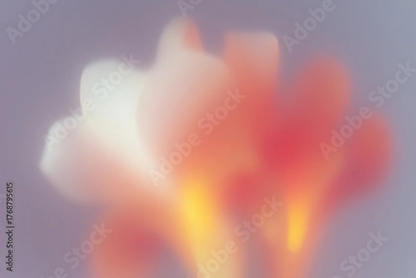 Fototapeta Vibrant gradient abstract background with soft colors