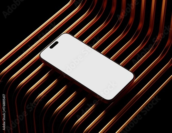 Fototapeta Responsive Web Design and website Mockup, Devices Mock up, Smartphone desktop tablet laptop template Mockup