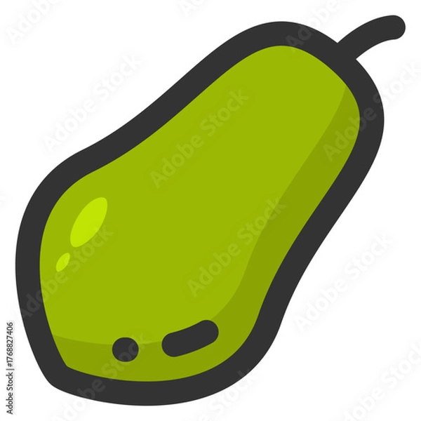 Obraz Papaya icon