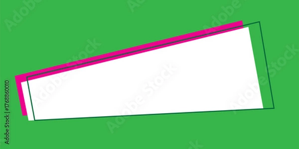 Obraz Abstract geometric background with parallel shapes