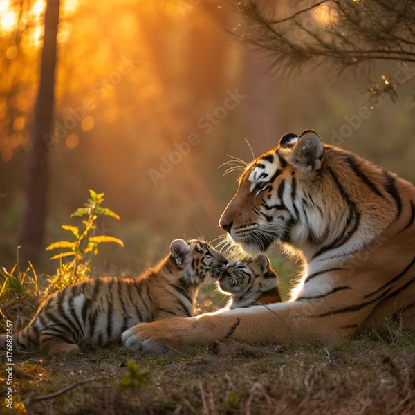 Obraz tiger in the jungle