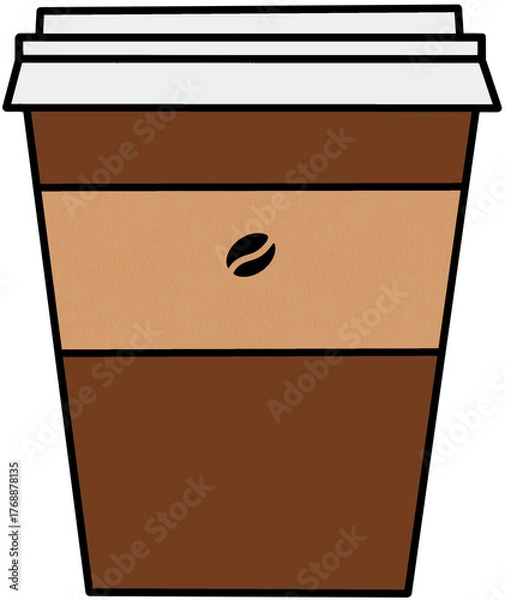 Fototapeta 커피 컵