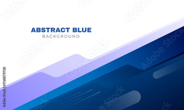 Fototapeta Modern Blue frames Background Design with Empty Space for Professional Business design