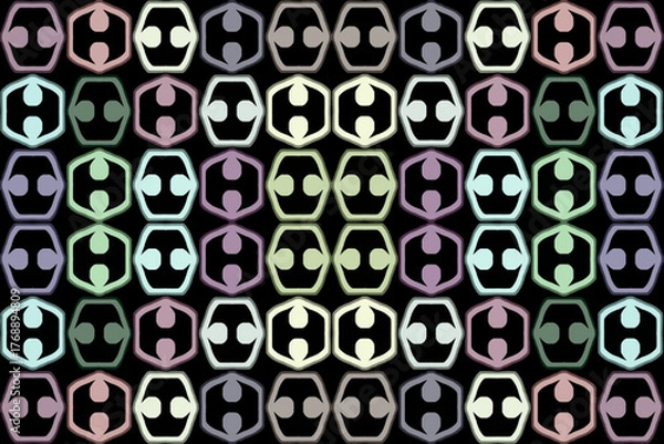 Fototapeta seamless geometric pattern
