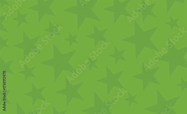 Obraz Green Starry Celebration Background