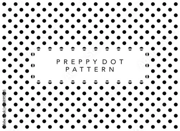 Obraz Preppy Dot Pattern