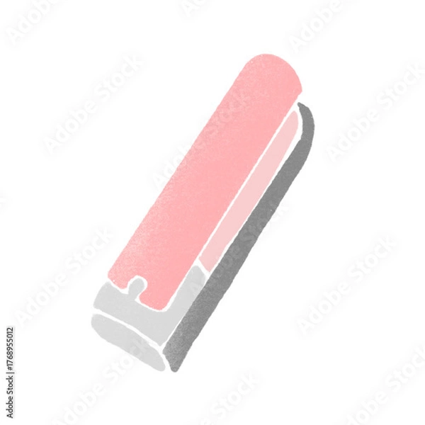 Obraz スタンプ風のつめきりのイラスト