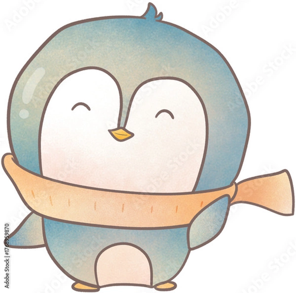 Obraz A cute penguin.