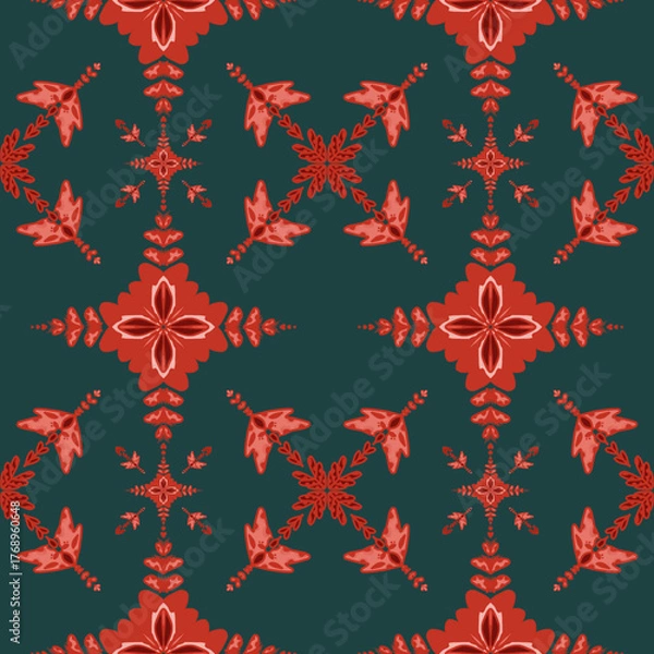 Obraz seamless floral pattern