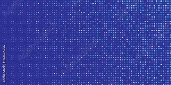 Fototapeta Blue simple tech finance background abstract pixel element network. Abstract business tech science art modern