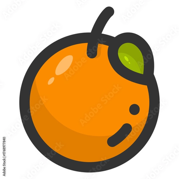 Obraz Orange icon
