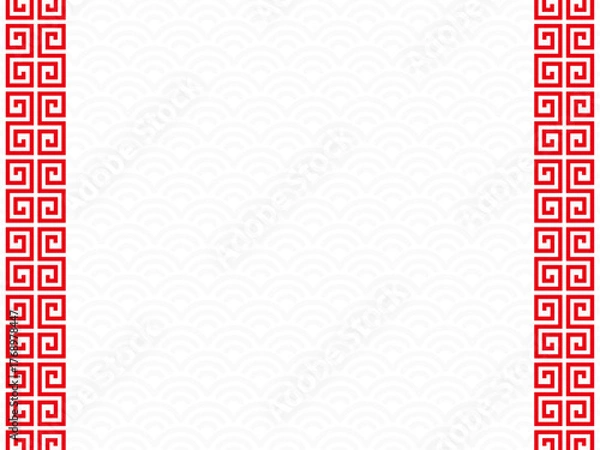 Fototapeta 中華風の背景素材