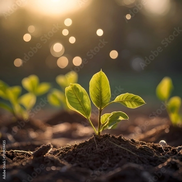 Fototapeta The Future of the Earth is in Our Hands