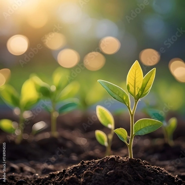 Fototapeta The Future of the Earth is in Our Hands