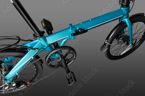 Obraz Folding bicycle frame.