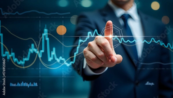 Fototapeta Detailed visual analysis of industry specific sentiment capturing comprehensive market trends operational excellence and strategic factors across sectors for informed decision making in  Photo Stock  