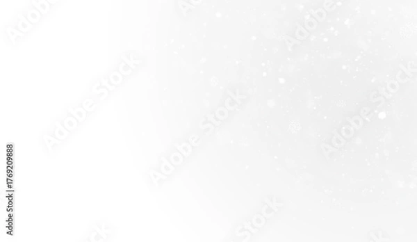 Fototapeta png winter snowflake background overlay with holiday sparkle and light