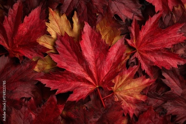 Fototapeta The art of fall: a journey into the enchanting world of october