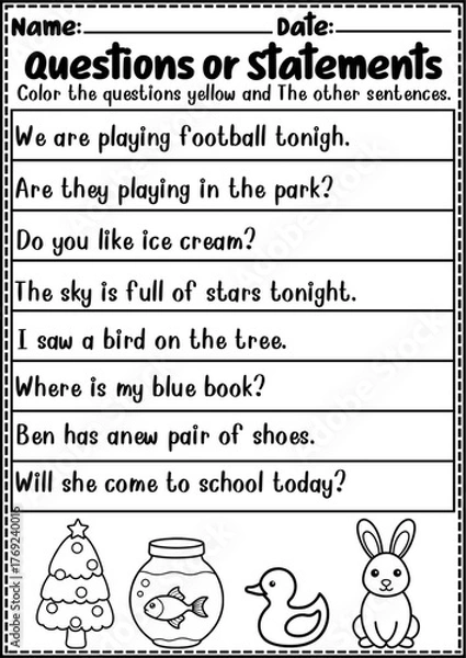 Obraz worksheet, printable worksheet, kids worksheet