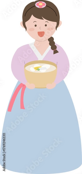 Obraz 설날 한복 입은 아이