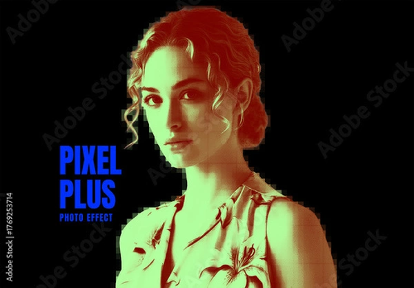 Obraz Pixel Plus Photo Effect