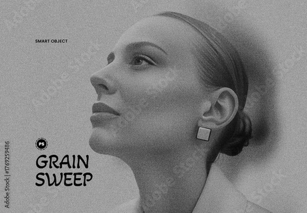 Obraz Grain Sweep Photo Effect